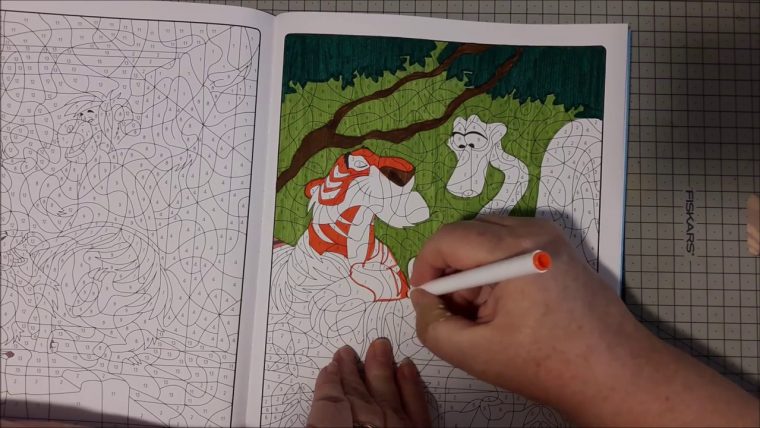 Coloriage Mystère Disney 40 - avec Feutre Coloriage Mystere