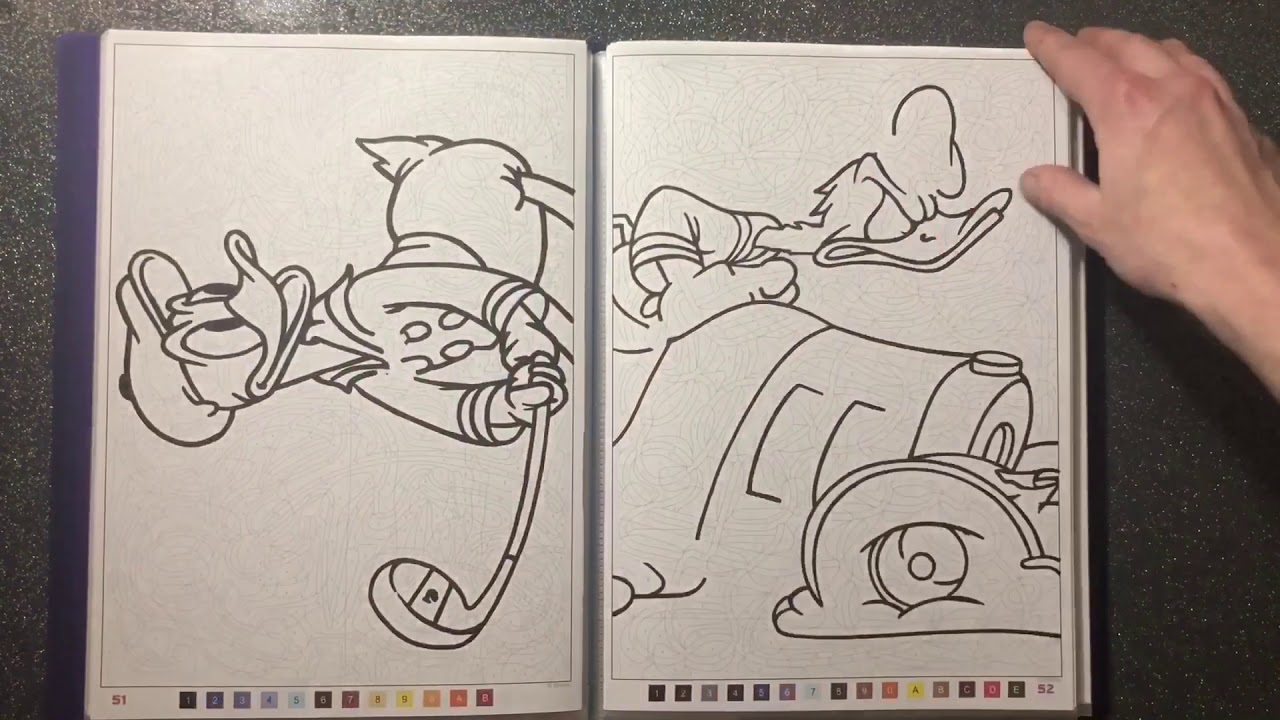Coloriage Mystère Disney, Mickey, Donald &amp; Co - intérieur Coloriage Mystère Disney