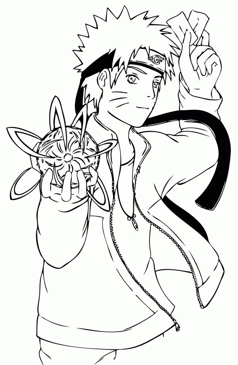 Coloriage Naruto Sasuke Sakura intérieur Coloriage Naruto Sasuke