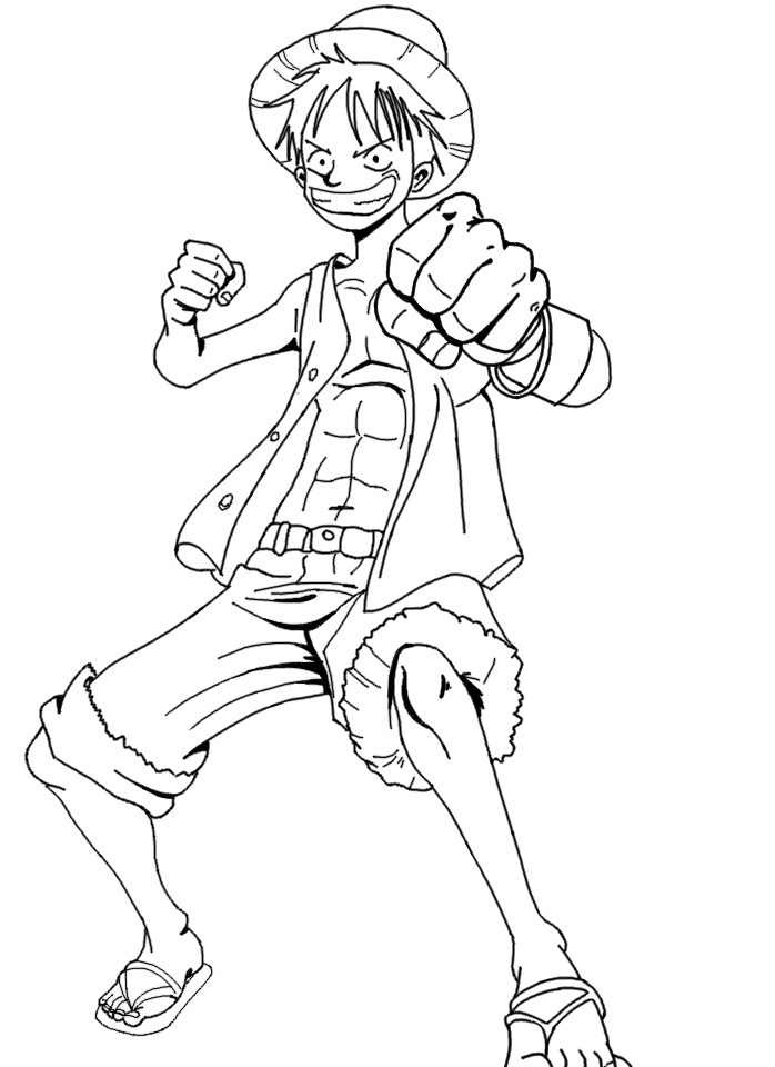 Coloriage One Piece 2 Ans Plus Tard - Ohbq dedans Coloriage One Piece Luffy