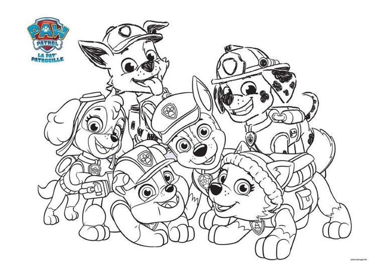 Coloriage Pat Patrouille En Ligne In 2020 | Paw Patrol intérieur Coloriage En Ligne Pat Patrouille