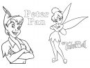 Coloriage Peter Pan Et Fée Clochette - Artherapie.ca tout Coloriage Fee Clochette