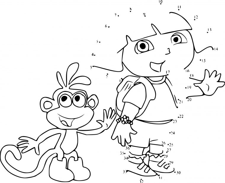 Coloriage Point À Relier Dora À Imprimer Sur Coloriages serapportantà Dessin A Colorier Dora Gratuit A Imprimer Coloriage Point À Relier Dora À Imprimer Sur Coloriages serapportantà Dessin A Colorier Dora Gratuit A Imprimer