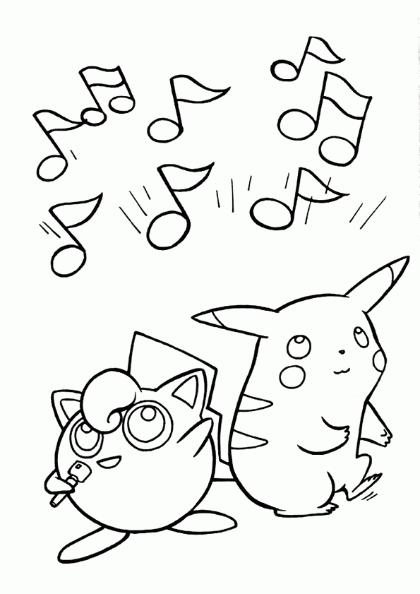 Coloriage Pokemon Pikachu 5 concernant Coloriage Pikachu Coloriage Pokemon Pikachu 5 concernant Coloriage Pikachu