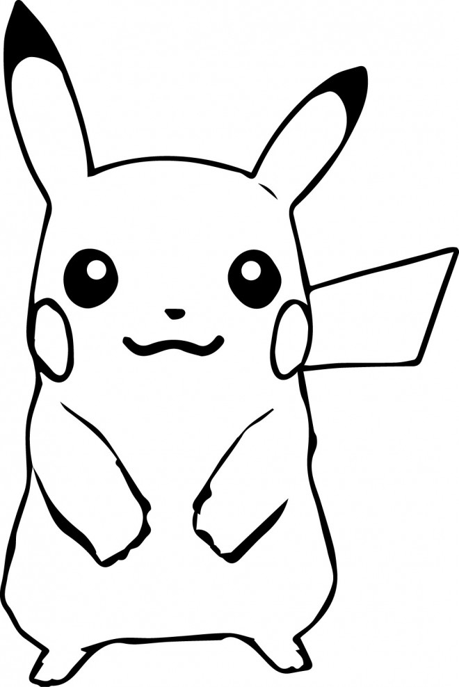 Coloriage Pokemon Pikachu 65 Dessin Gratuit À Imprimer encequiconcerne Coloriage A Imprimer Pokemon Pikachu