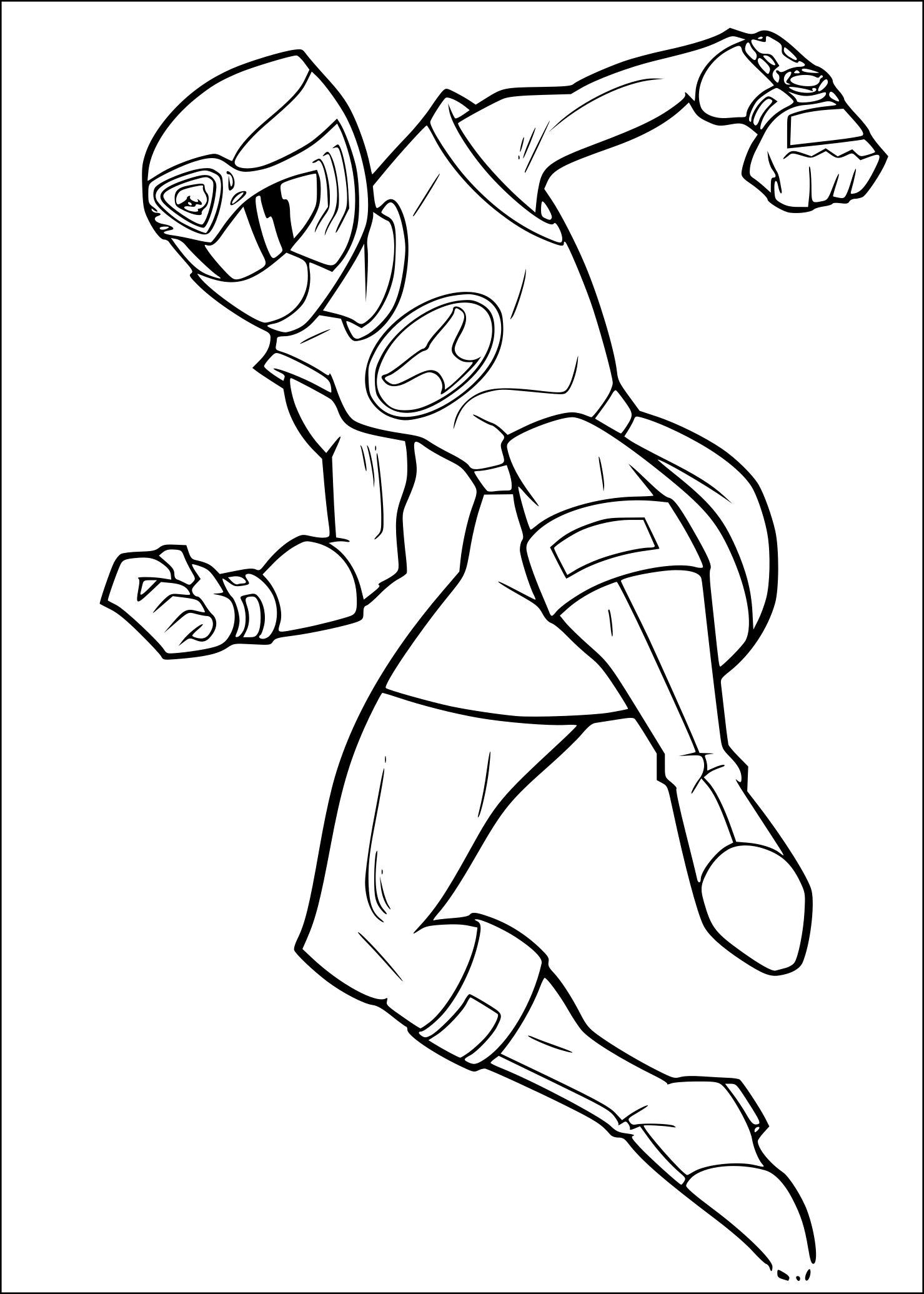 Coloriage Power Rangers Rose À Imprimer tout Coloriage Power Rangers Ninja Steel A Imprimer