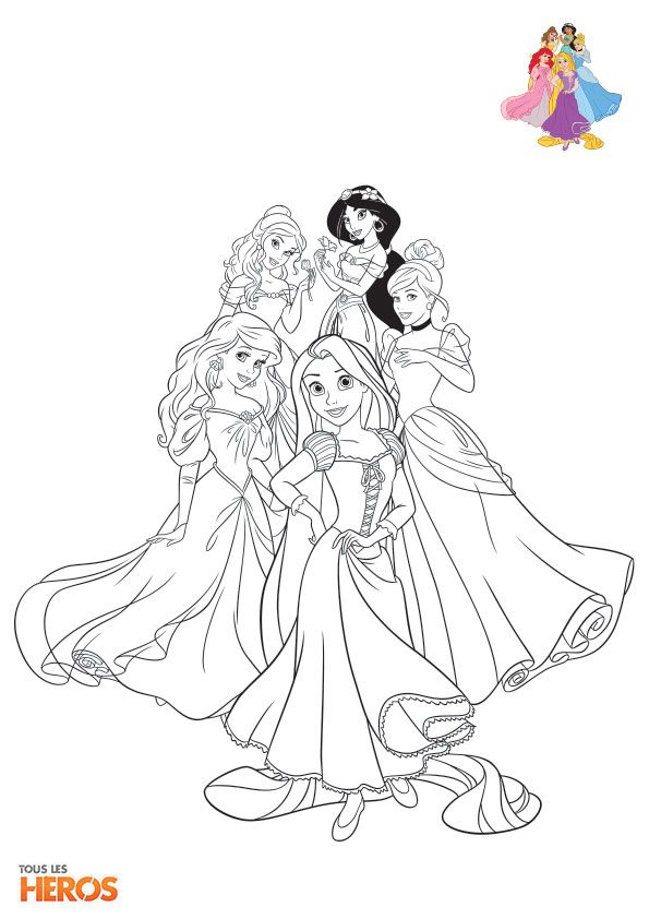 Coloriage Princesse Disney À Imprimer En Ligne | Coloriage destiné Coloriage En Ligne Princesse Sofia