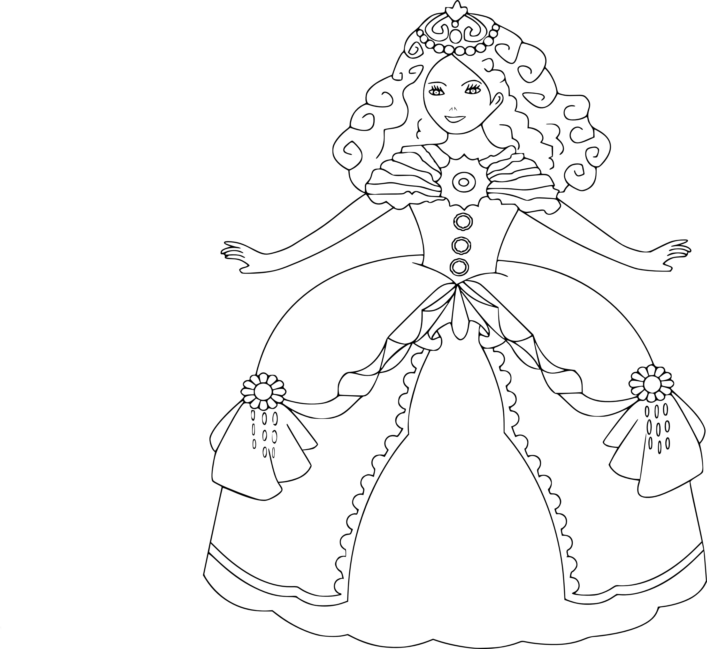 Coloriage Princesse Gratuit À Imprimer Et Colorier tout Coloriage A Imprimer Licorne Et Princesse