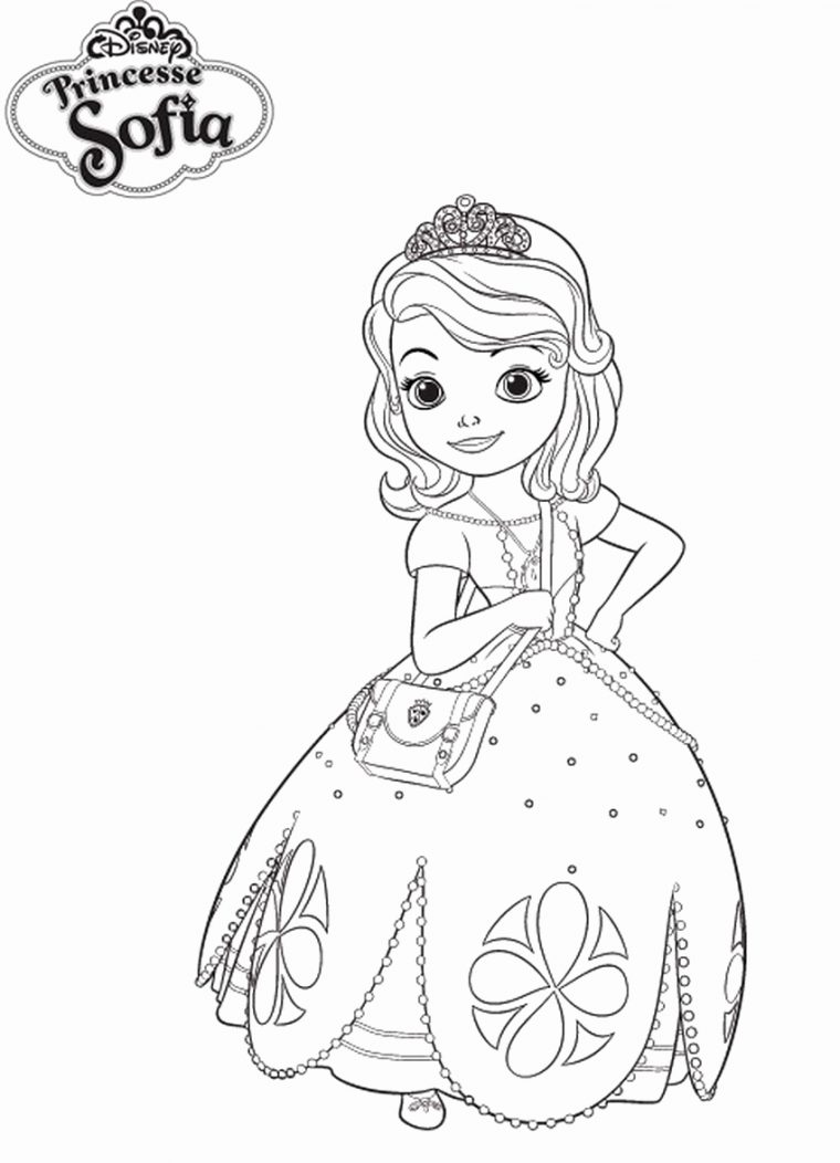 Coloriage Princesse Sofia Ambre encequiconcerne Coloriage Princesse Ambre