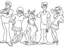 Coloriage Scooby-Doo Personnages À Imprimer destiné Coloriage Scooby Doo