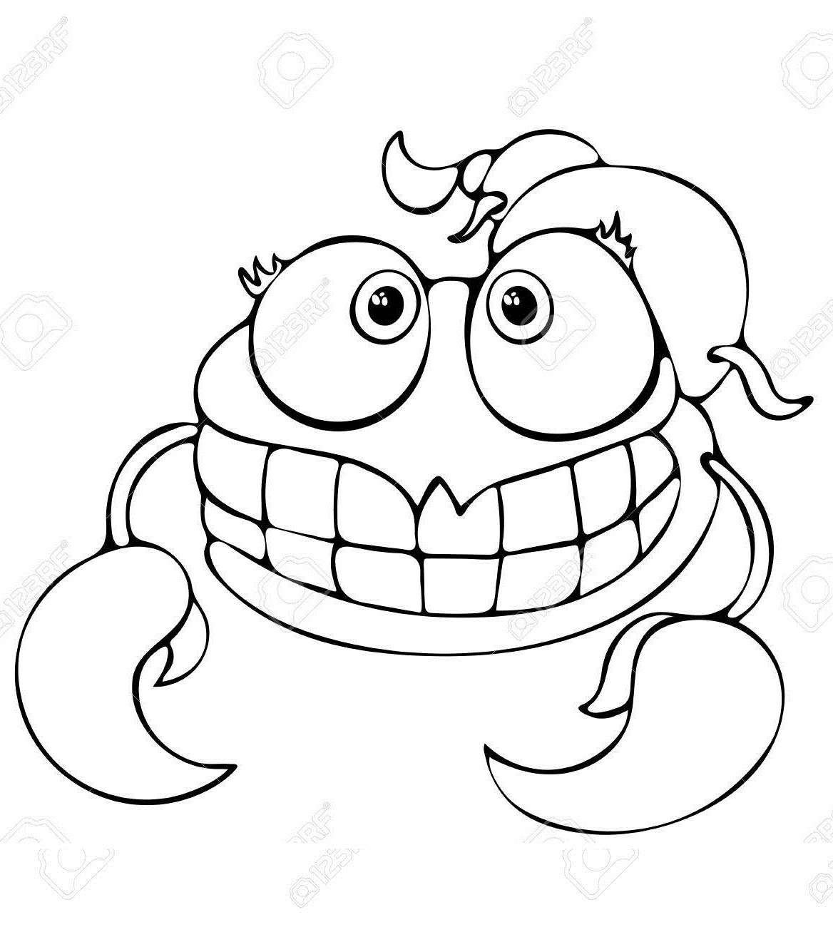 Coloriage Scorpion Drôle Dessin Gratuit À Imprimer encequiconcerne Coloriage Scorpion