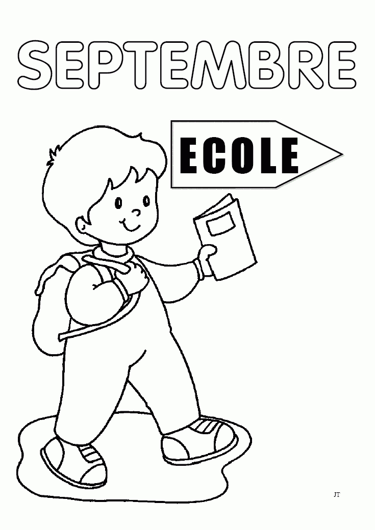 Coloriage Septembre Maternelle | My Blog pour Cahier De Coloriage À Imprimer Maternelle