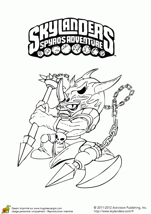 Coloriage Skylanders Voodood destiné Coloriage Skylanders À Imprimer Coloriage Skylanders Voodood destiné Coloriage Skylanders À Imprimer