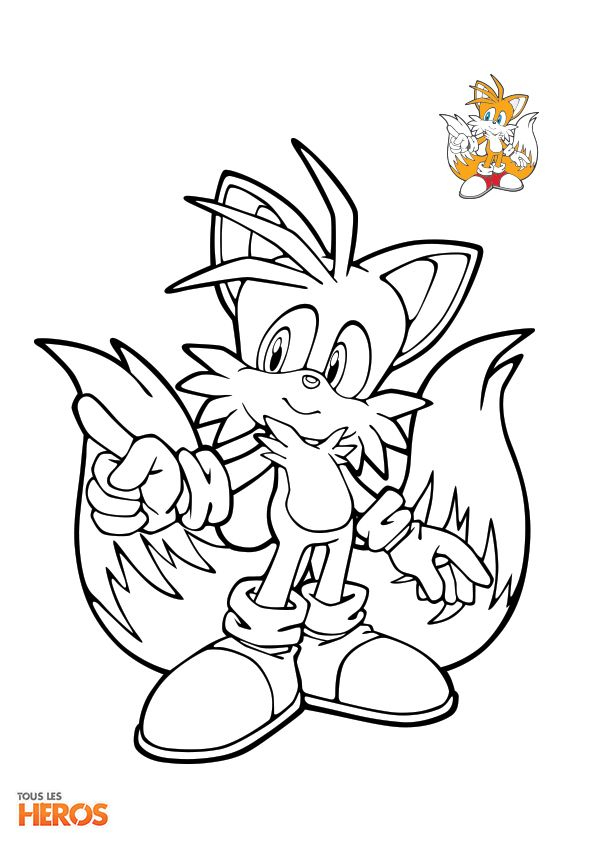 Coloriage Sonic : À Imprimer Gratuitement Sur Notre Blog tout Coloriage Sonic Le Film