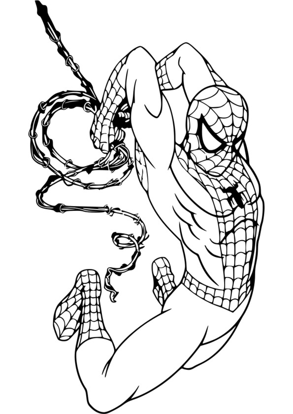 Coloriage Spiderman Iron Man concernant Coloriage De Spiderman