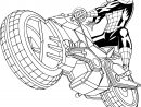 Coloriage Spiderman Moto À Imprimer Sur Coloriages destiné Coloriage Moto
