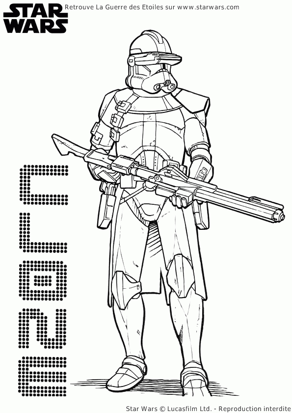 Coloriage Star Wars Clone pour Coloriage Star Wars À Imprimer Gratuit Coloriage Star Wars Clone pour Coloriage Star Wars À Imprimer Gratuit