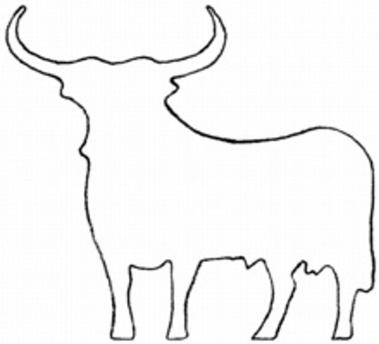 Coloriage-Taureau-Vache-Veau-Imprimer-Espagnol-Coloriage tout Drapeau Espagnol A Imprimer