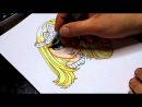 Coloriage Technique Aquarelle - à Crayon De Coloriage
