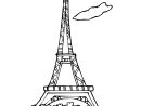 Coloriage Tour Eiffel À Imprimer | My Blog destiné Tour Effel Dessin