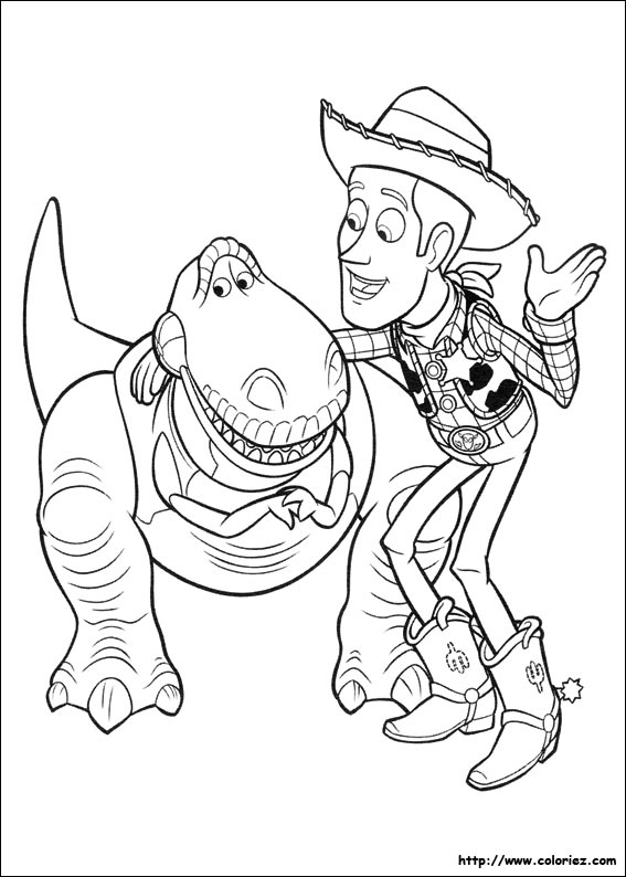 Coloriage Toys Story 4 serapportantà Coloriage Toy Story 4