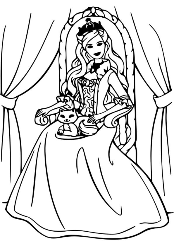 Coloriage Visage Fille avec Coloriage À Imprimer De Fille