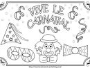 Coloriage Vive Le Carnaval Illustré Par Nounoudunord destiné Dessin Carnaval A Imprimer