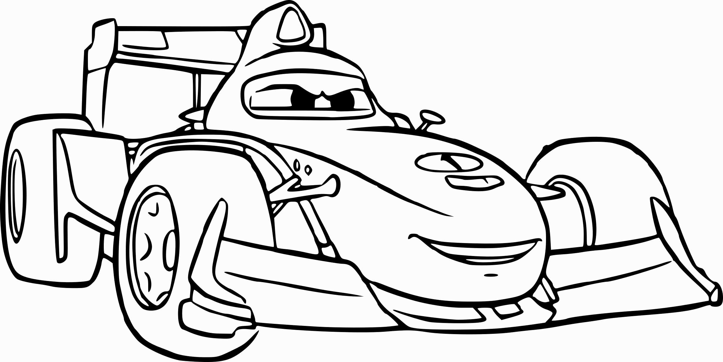 Coloriage Voiture De Course Frais Coloriage Cars A tout Dessin A Colorier Cars