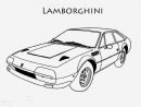 Coloriage Voiture Lamborghini Imprimer - Coloriage Voiture concernant Coloriage Voiture À Imprimer