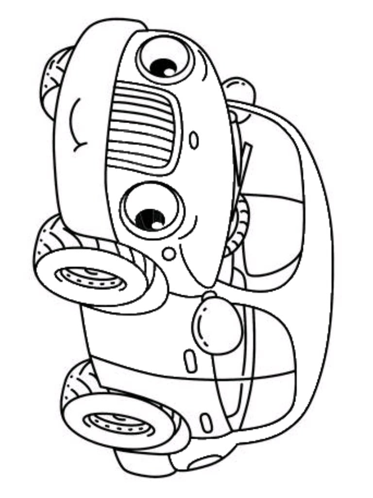 Coloriage - Voiture Par Lolo - Fichier Pdf avec Coloriage A Telecharger