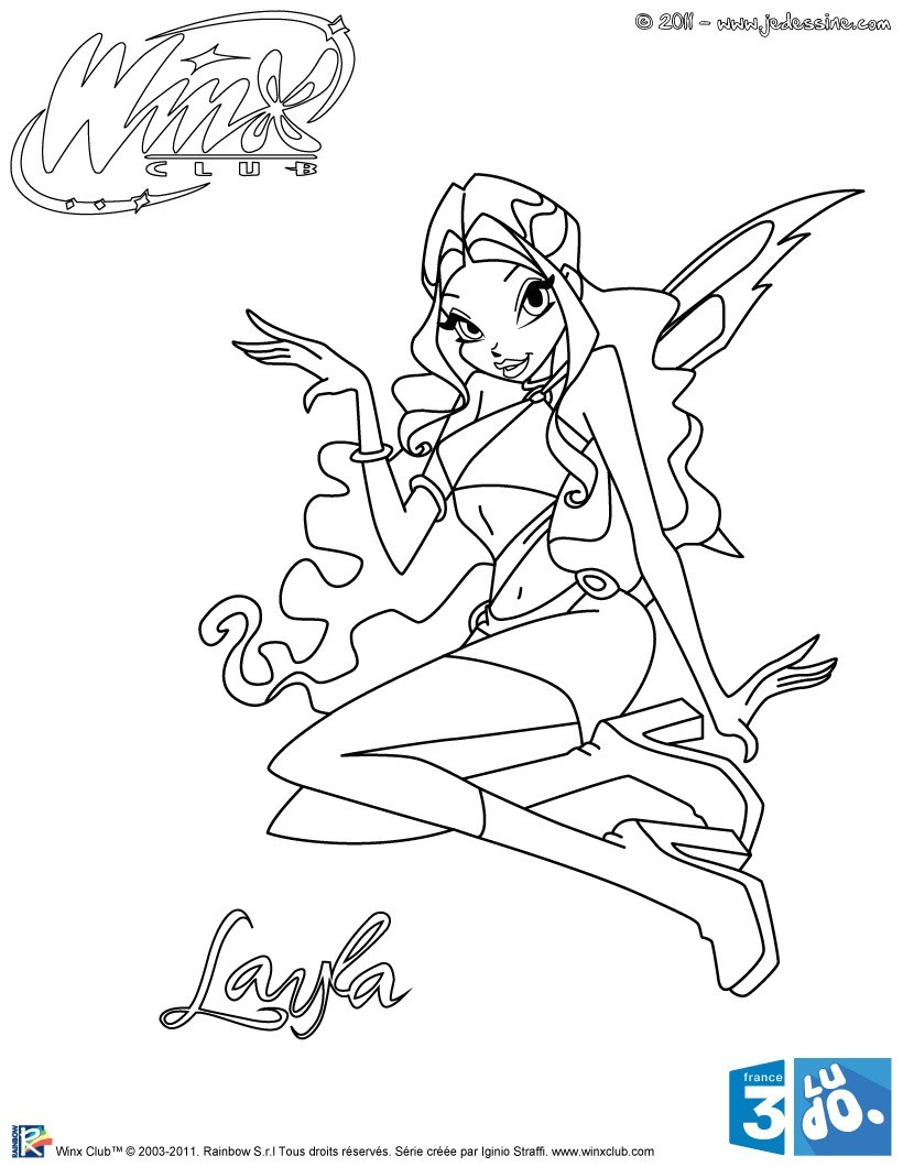 Coloriage Winx En Ligne | Danieguto à Coloriage En Ligne Winx