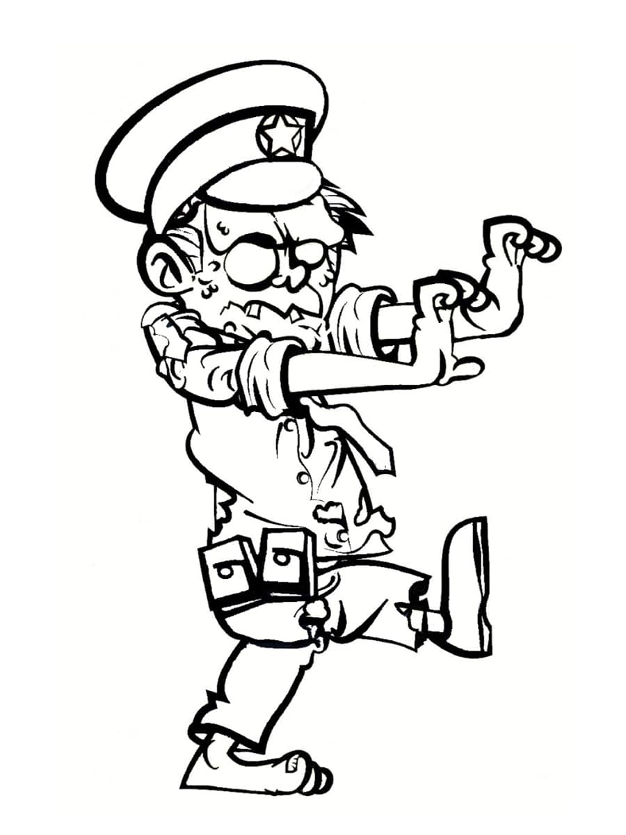 Coloriage Zombie : Des Coloriages À Imprimer Gratuitement pour Dessin Coloriage A Imprimer