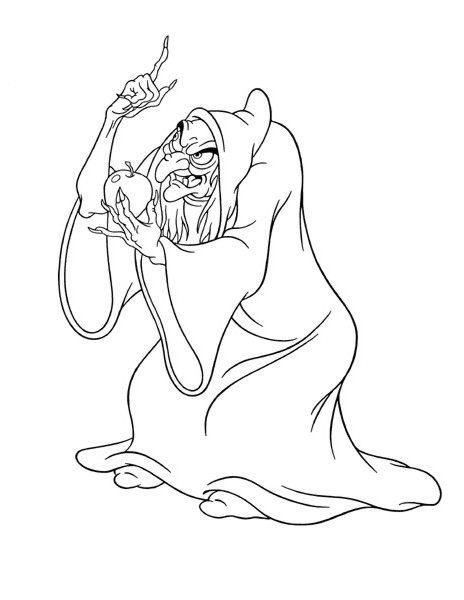 Coloriages À Imprimer : Blanche Neige Et Les Sept Nains dedans Coloriage Blanche Neige A Imprimer Gratuit