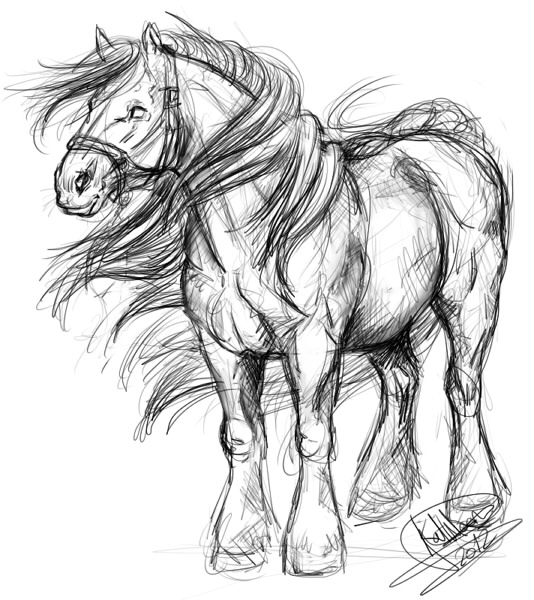 Coloriages À Imprimer : Cheval, Numéro : 400969 pour Dessin À Imprimer De Chevaux Coloriages À Imprimer : Cheval, Numéro : 400969 pour Dessin À Imprimer De Chevaux