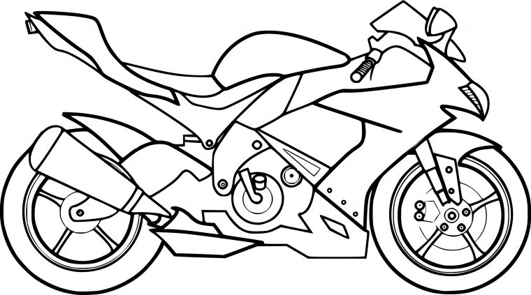 Coloriages À Imprimer : Moto, Numéro : B6420335 dedans Moto Cross A Colorier