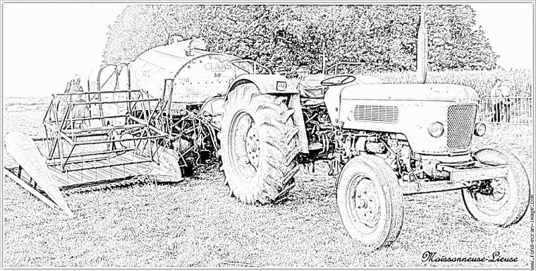 Coloriages À Imprimer : Tracteur, Numéro : 53745 pour Coloriage De Tracteur À Imprimer