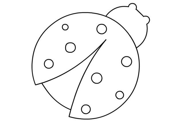 Coloriages Animaux Coccinelle destiné Coccinelle À Colorier