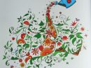 Coloriages Art Thérapie | Coloriage Jardin Secret, Jardin dedans Marabout Coloriage