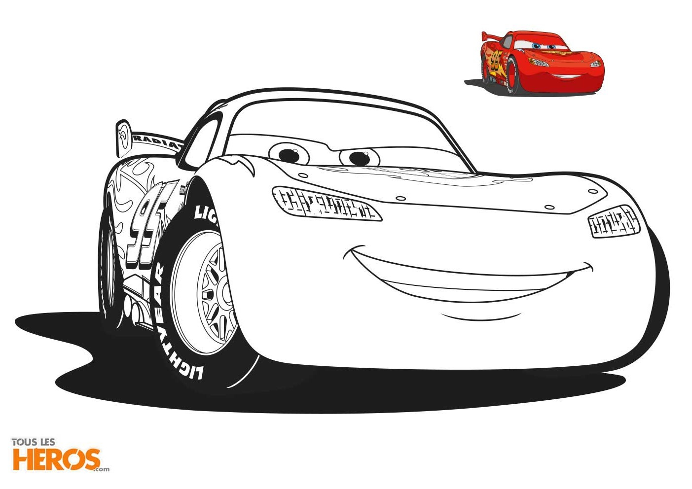 Coloriages Cars Imprimer Gratuitement Sur Le Blog De Tous avec Coloriage Cars À Imprimer Pdf