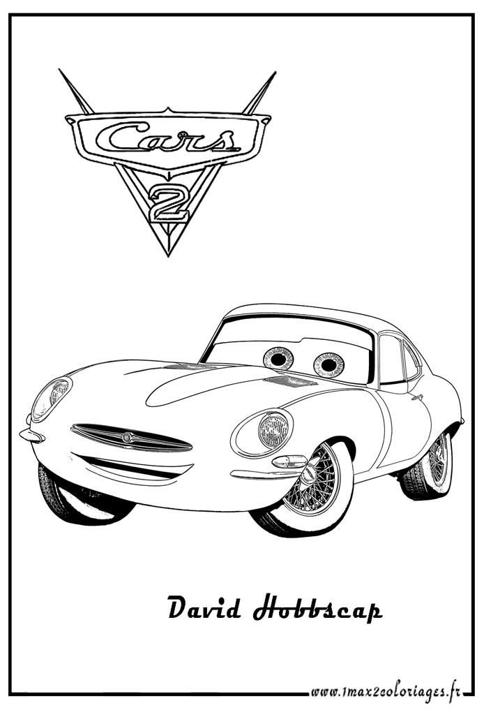 Coloriages Cars2 5 – Coloriage Cars 2 – Coloriages Pour avec Coloriage Cars