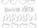 Coloriages Coloriage Coeurs Pour Maman - Fr.hellokids pour Fete Des Meres Dessin