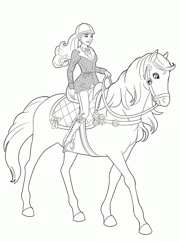 Coloriages De Barbie, À Imprimer Et Télécharger :) encequiconcerne Coloriage Barbie Fait Du Surf
