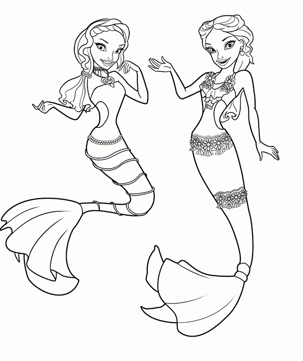 Coloriages De Barbie, À Imprimer Et Télécharger :) serapportantà Coloriage Barbie Fait Du Surf