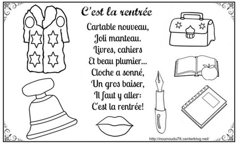 Coloriages De La Rentree concernant Coloriage Rentr?E Maternelle Coloriages De La Rentree concernant Coloriage Rentr?E Maternelle