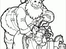 Coloriages De Noël (Père Noël, Elfes, Rennes, Lutins…) concernant Dessin De Rennes Du Pere Noel
