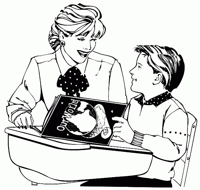 Coloriages De Rentrée Scolaire intérieur Dessin Maitresse Coloriages De Rentrée Scolaire intérieur Dessin Maitresse