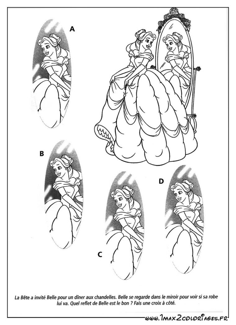 Coloriages Disney Princesses À Imprimer tout Coloriage De Princesses Disney A Imprimer