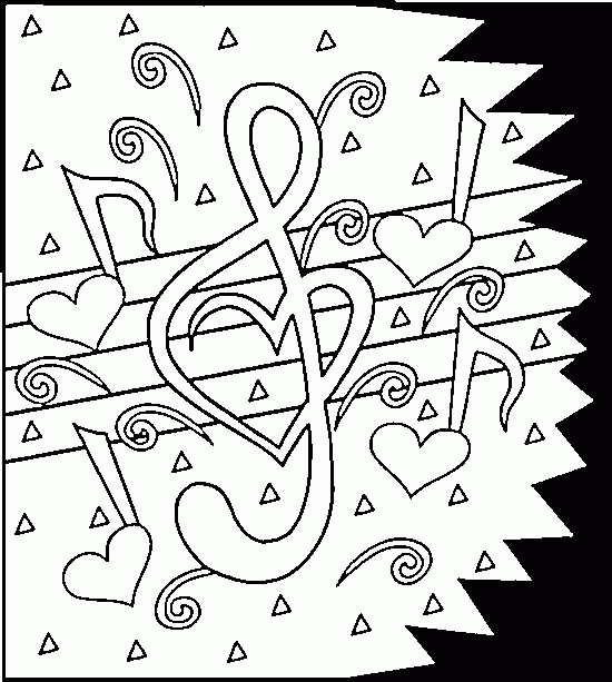 Coloriages Love destiné Coloriage Coeur À Imprimer Gratuit