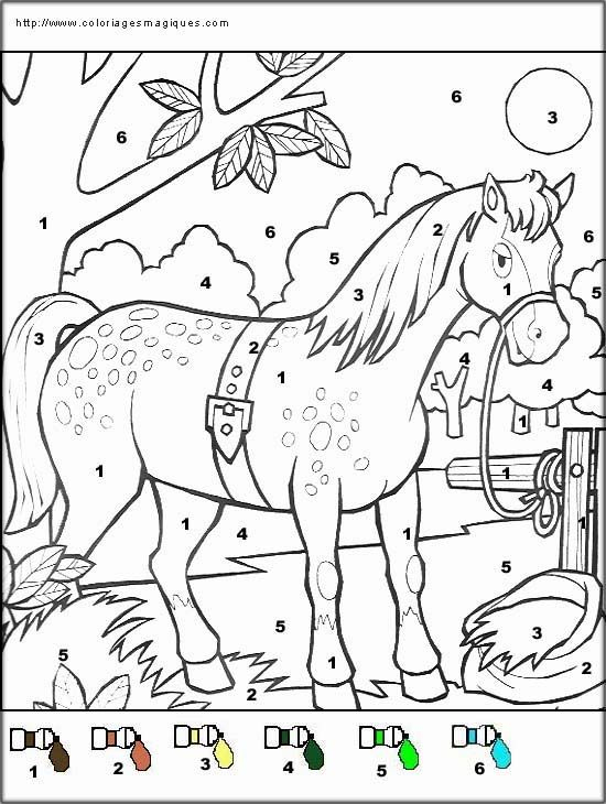 Coloriages Magiques De La Ferme | Coloriage Magique concernant Coloriage Magique Addition Maternelle