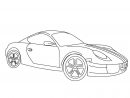 Coloriages Porsche Cayman - Fr.hellokids intérieur Coloriage Porsche A Imprimer